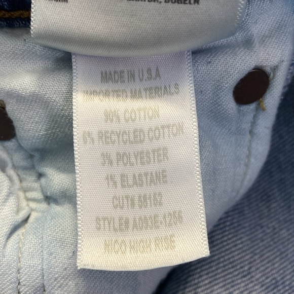 AGOLDE Nico High-Rise Skinny Jeans Size 26 Distressed At Ankles - Picture 13 of 16